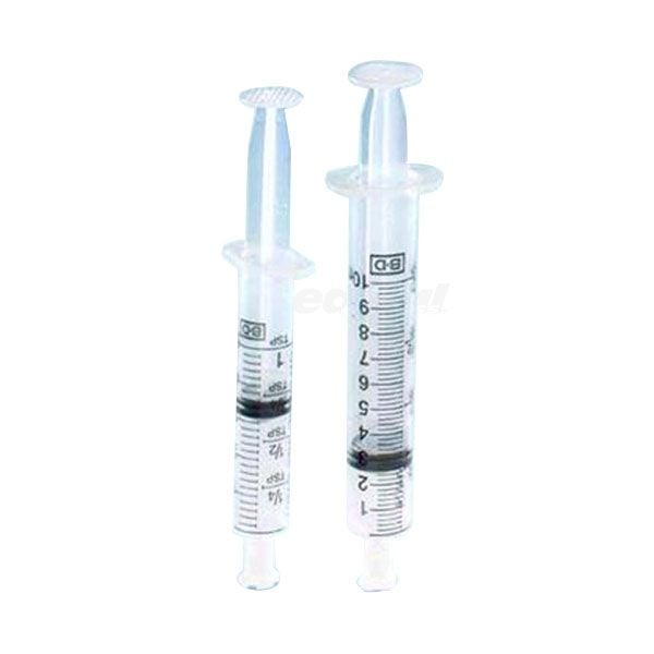 Paquete De 5 Jeringas De Plástico Reutilizables De 5.1 Fl Oz Empaquetadas Individualmente Para Laboratorios Cientificos Y Dispensacion De Multiples