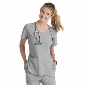 Casaca sanitaria mujer Breeze Skechers color moonstruck