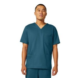 Casaca sanitaria unisex WW4725 caribb blue Core Stretch Cherokee