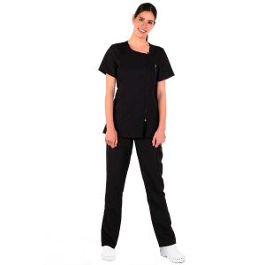 Pantalón sanitario mujer microfibra Lacla negro
