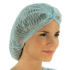 Gorro en tejido sin tejer 10gr BV plegado acordeón 500u.
