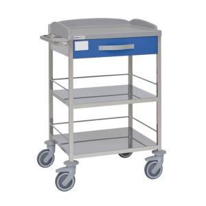 Carro hospitalario Inmoclinc con cajón y 2 planos inferiores