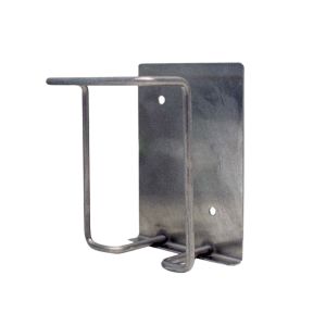 Soporte metálico de pared para gel hidroalcohólico