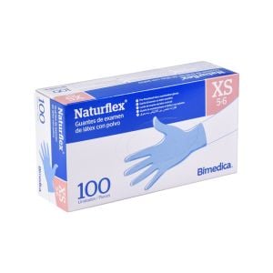 Guantes de látex con polvo Naturflex