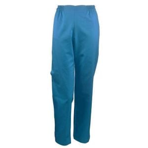 Pantalón sanitario 30% algodón Mebaline-Tex unisex azul océano