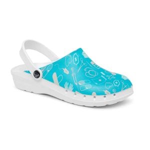 Zueco sanitario SUECOS modelo ODEN FUSION color Medical Blue