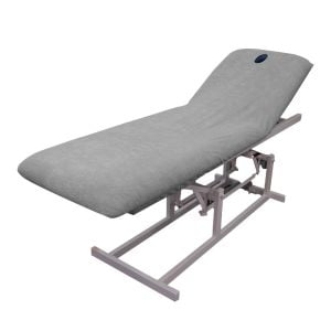 Sábana de algodón ajustable para camilla 195x65cm