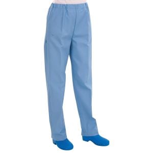 Pantalón sanitario algodón unisex Ánade azul