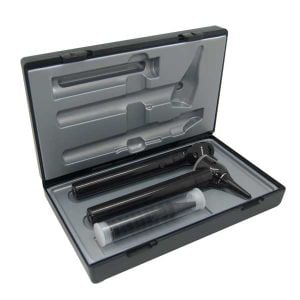 Equipo con otoscopio y oftalmoscopio Riester e-scope F.O.