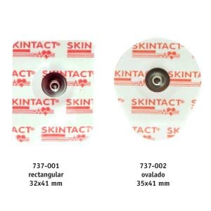 Electrodos para ECG foam con conector broche Skintact
