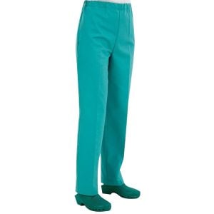Pantalón sanitario algodón unisex Ánade verde