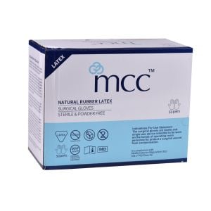 Guantes quirúrgicos de látex sin polvo MCC