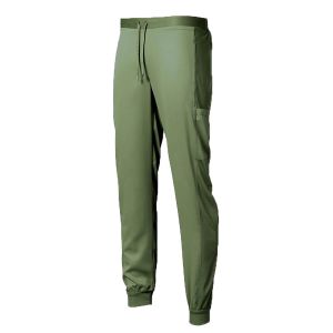Pantalón microfibra peach unisex Garys jogger verde caqui