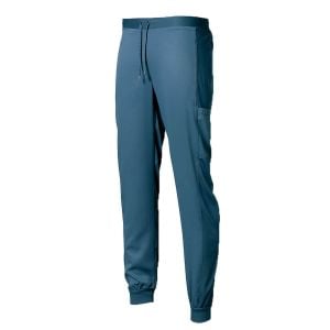 Pantalón microfibra peach unisex Garys jogger azul petróleo