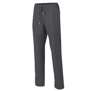 Pantalón microfibra unisex Garys con goma y cordón gris marengo