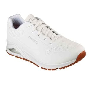 Zapatilla sanitaria SKECHERS UNO SR - SUTAL hombre blanco
