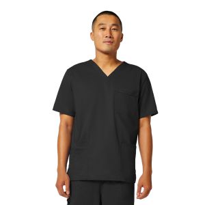 Casaca sanitaria unisex WW4725 negro Core Stretch Cherokee