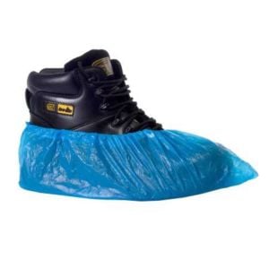 Cubrezapatos sanitarios de plástico rugoso 100u.