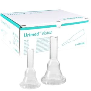 Colector de orina de silicona autoadhesivo Urimed Vision Std
