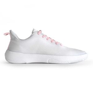 Zapatilla sanitaria SCHUZZ modelo SNUG color blanco - rosa