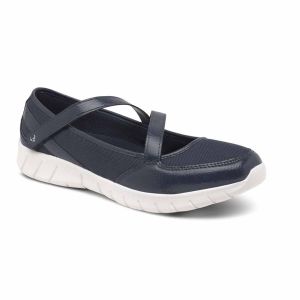 Bailarinas Suecos Frida Charol Navy