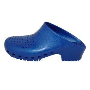 Zueco sanitario CALZURO color azul metalizado