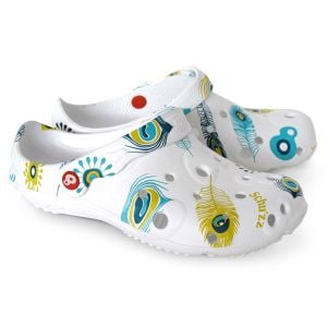 Zueco sanitario para mujer Schu'zz Globule Plumas 