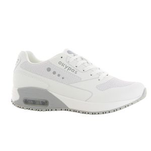 Zapatilla sanitaria Oxypas ELA mujer gris claro