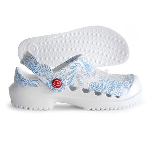 Zueco sanitario SCHUZZ PROTEC PRINT mujer Mandala Bleu