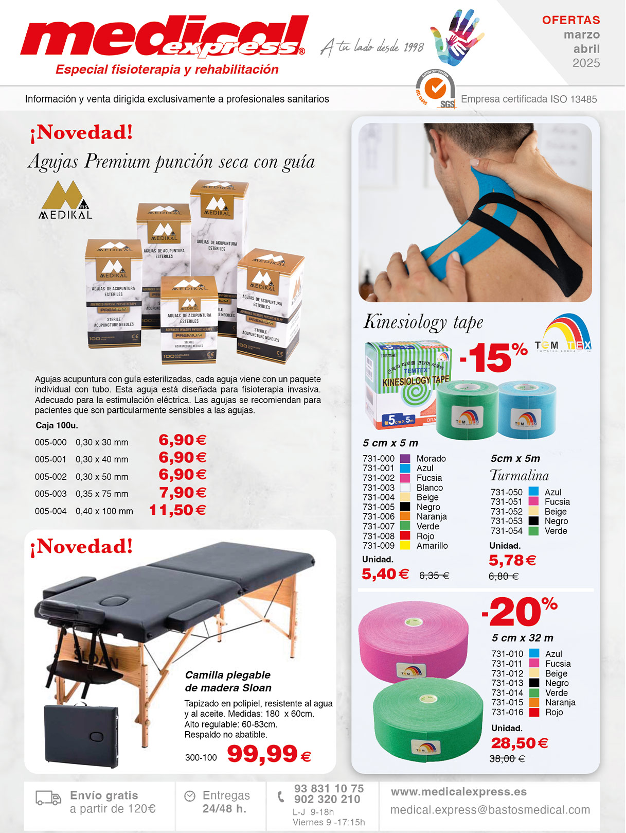  Ofertas Marzo-Abril Fisioterapia