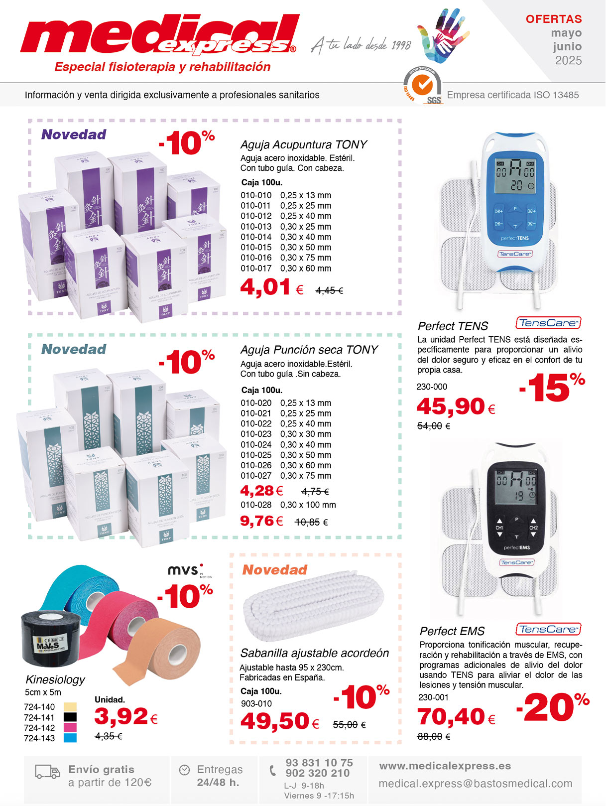 Ofertas Mayo-Junio Fisioterapia