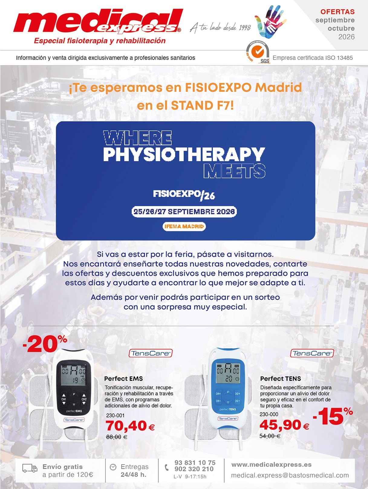  Ofertas Septiembre-Octubre Fisioterapia