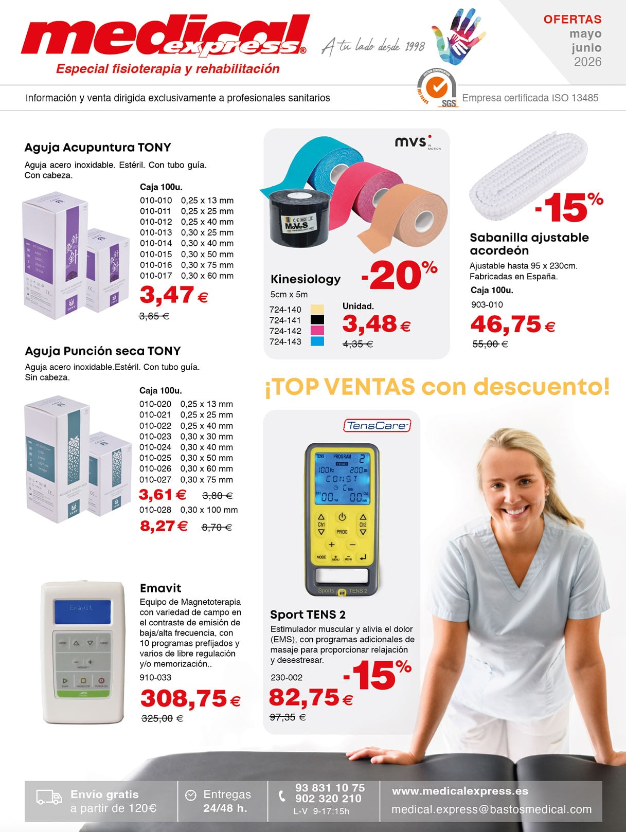  Ofertas Mayo-juniol Fisioterapia
